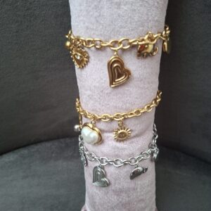 Armband met bedeltjes