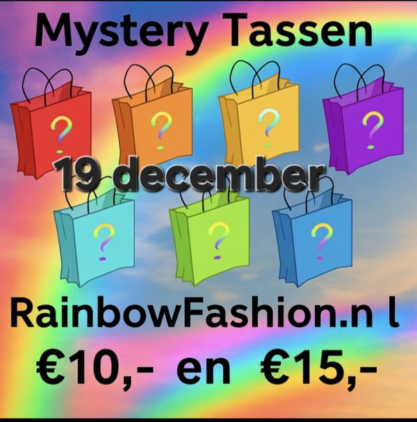 mystery tassen €10  voor 19 dec