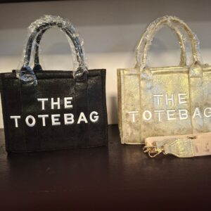 The tote bag Metallic