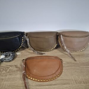 Crossbody met goude studs